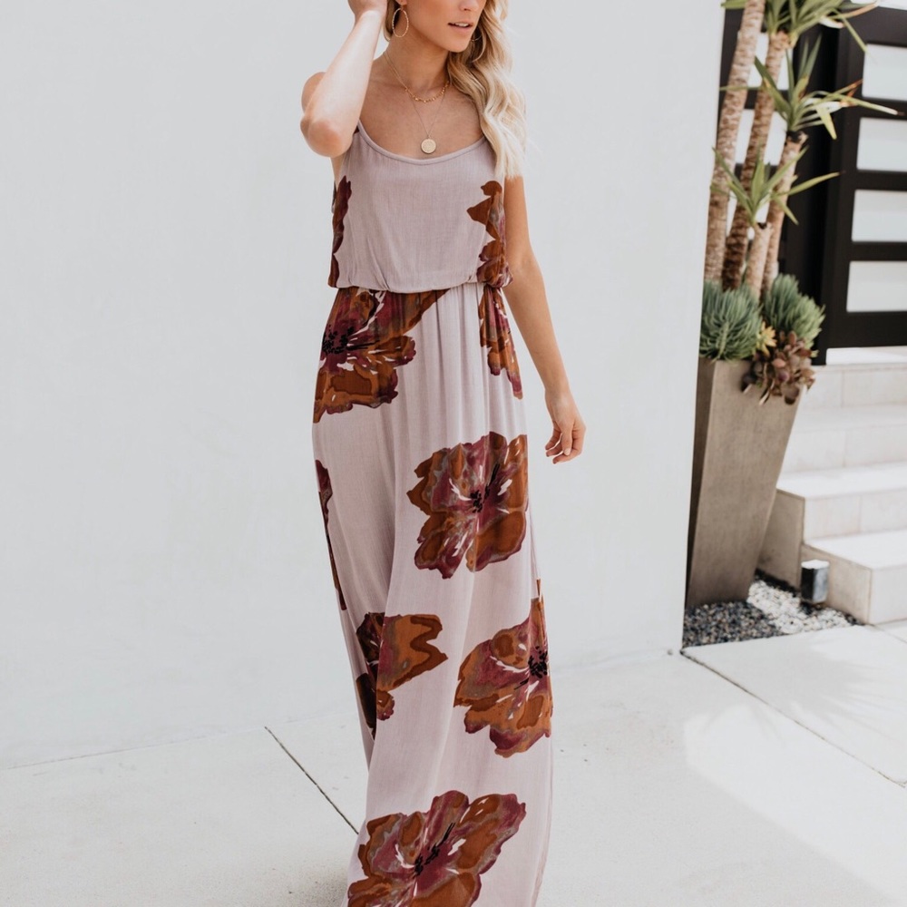 Love & Lilacs Maxi Dress - Picture 5 of 7
